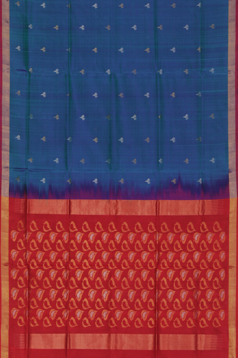 Uppada Silk Blue Saree