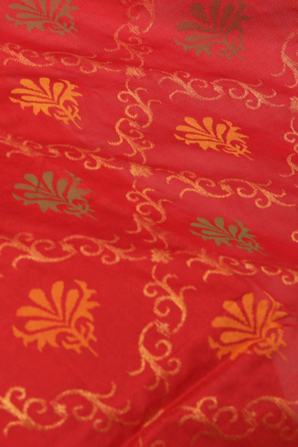 Image of Uppada Silk Red Saree