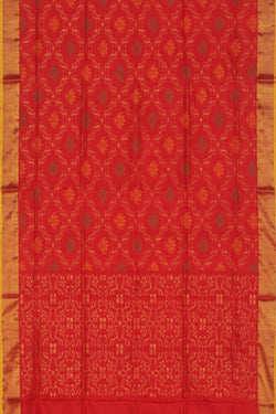 Collection of Uppada Silk Red Saree in a gallery layout