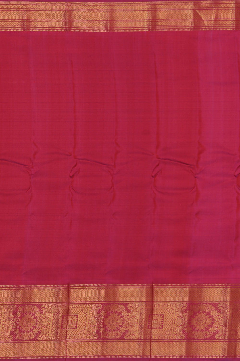 Gadwal Orange Saree