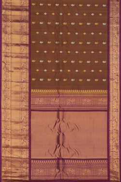 Image of Gadwal Heena Green Saree