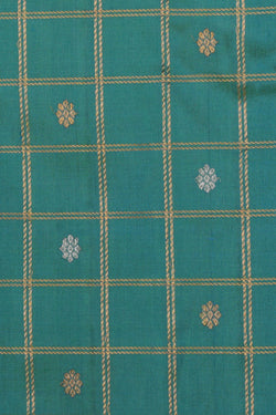 Image of Gadwal Green Saree