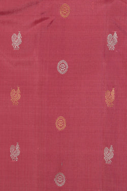 Image of Gadwal Pink Saree