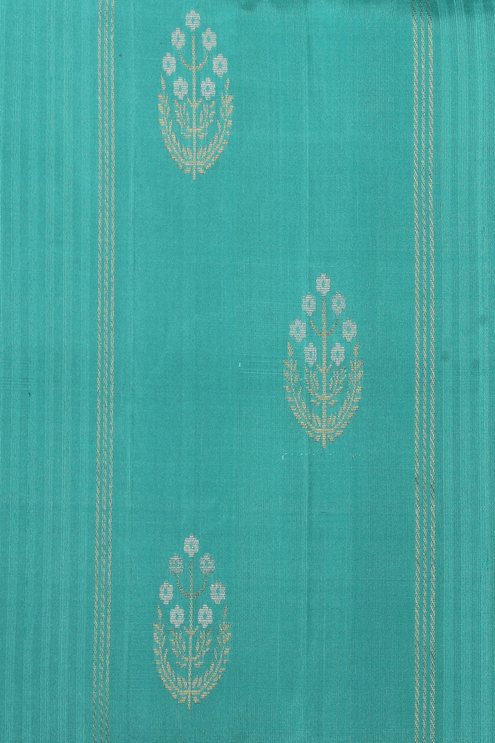 Simple Yet Elegant Sea Green Saree