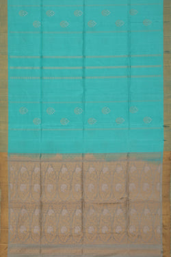 Image of Simple Yet Elegant Sea Green Saree