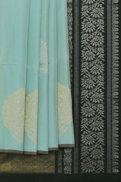 Collection of Simple Yet Elegant Sea Green Saree in a gallery layout