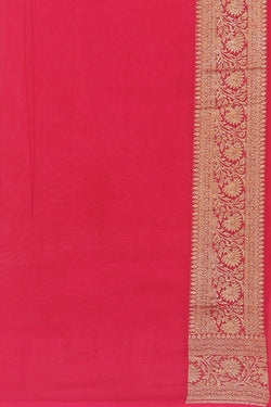 Image of Banarasi Chiffon Beige Saree