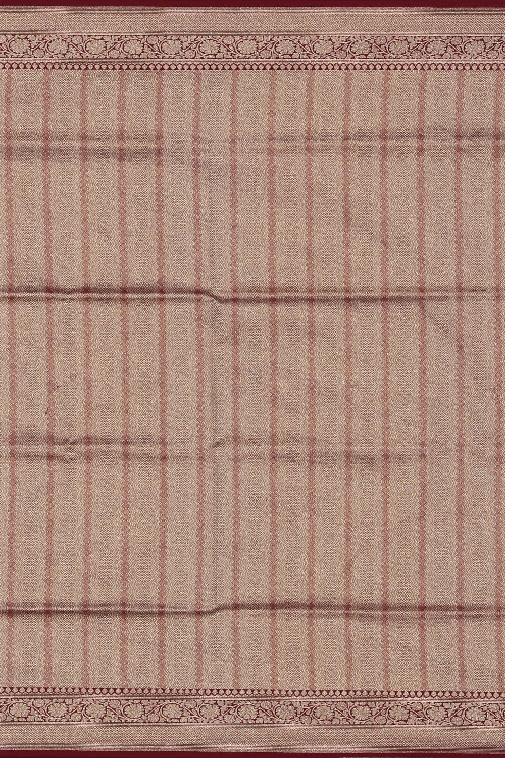 Image of Banarasi Silk Plum-Pink Saree