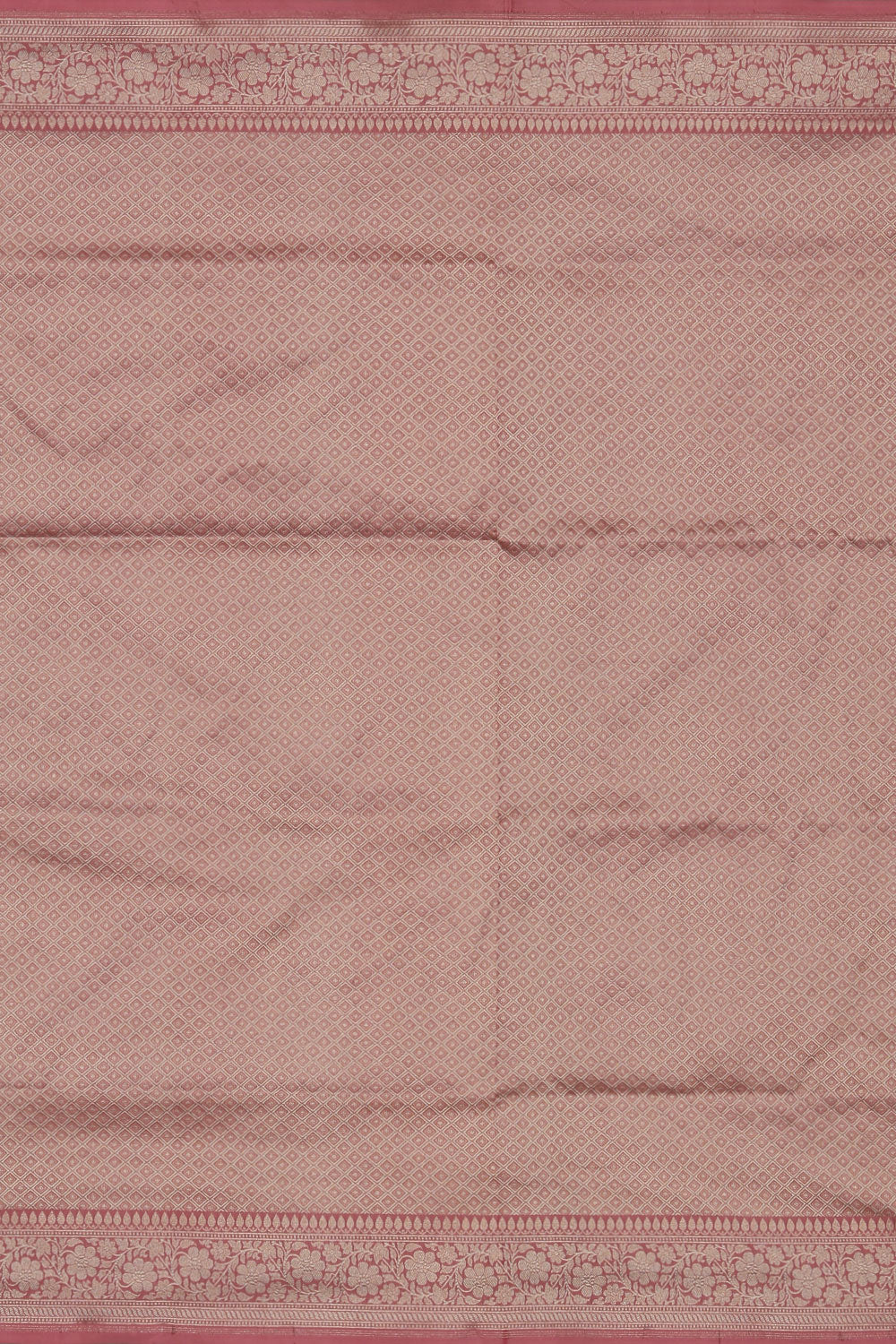 Image of Banarasi Silk Onion-Pink Saree