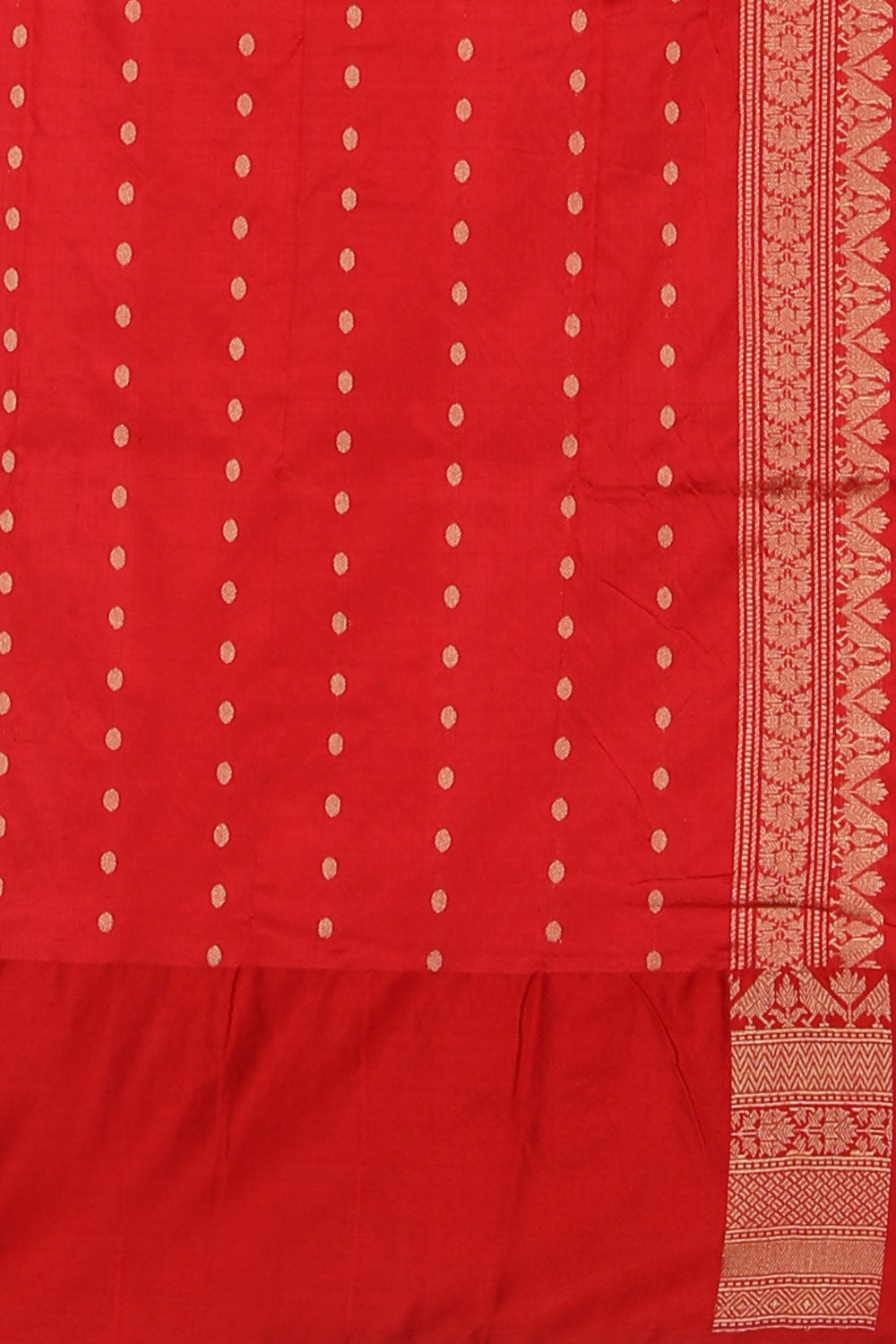 Image of Banarasi Silk Maroon Saree
