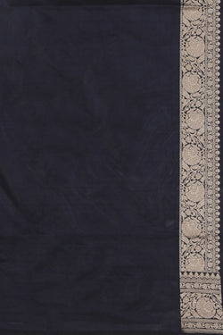 Collection of Banarasi Silk Black Saree in a gallery layout