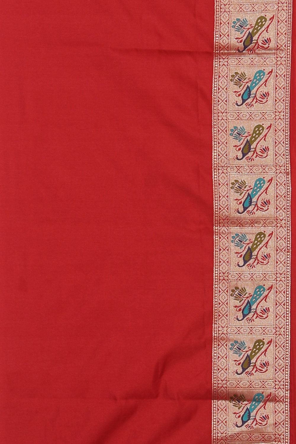 Image of Banarasi Silk Ivory Cream Saree