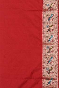 Collection of Banarasi Silk Ivory Cream Saree in a gallery layout