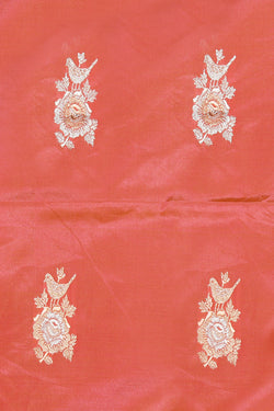 Collection of Banarasi Silk Fuchsia-Pink Saree in a gallery layout