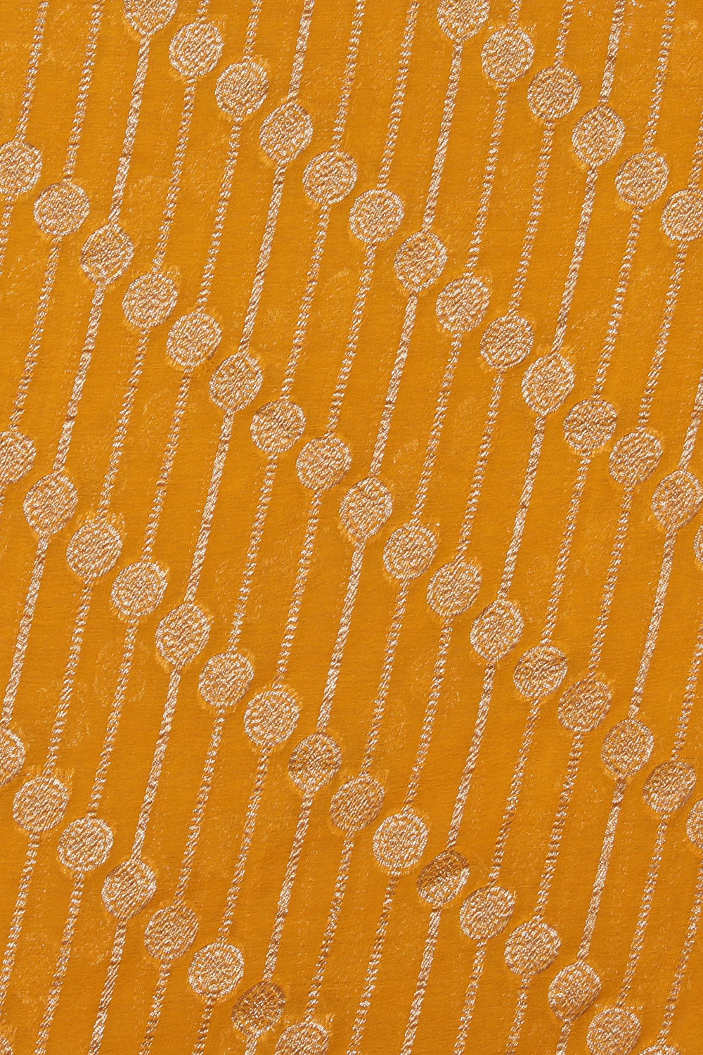 Image of Banarasi Georgette Mustard Saree