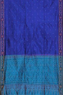 Collection of Pochampally Silk Unstitched Suit With Dupatta (3 Pcs Set) in a gallery layout