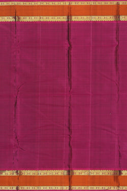 Collection of Arani Silk Purple Saree in a gallery layout