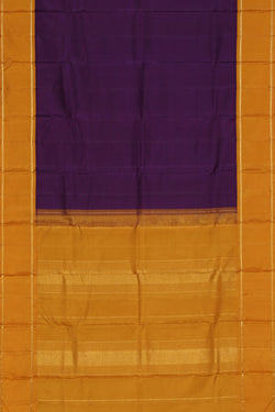 Collection of Arani Silk Violet Saree in a gallery layout