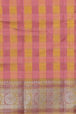 Image of Arani Silk Fuchsia-Pink Saree