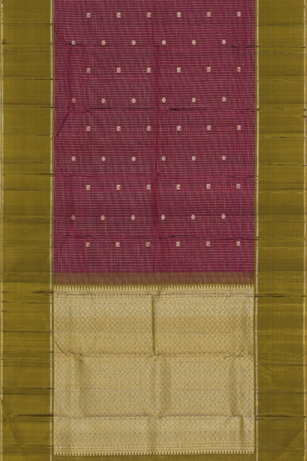 Arani Silk Plum Violet Saree