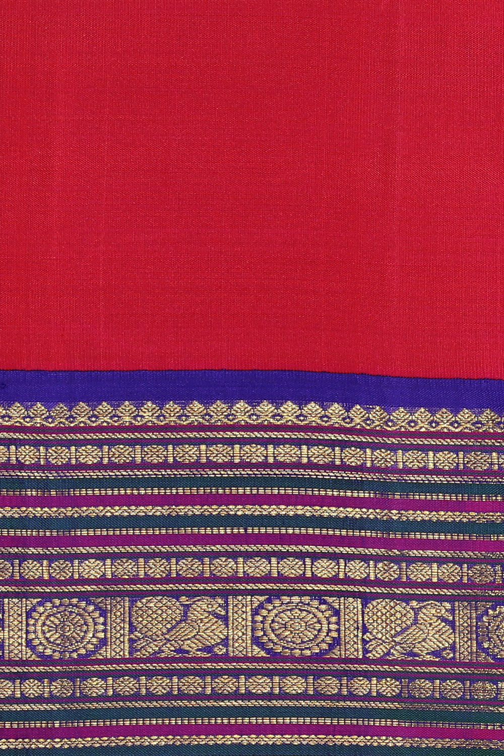 Collection of Arani Silk Pink Saree in a gallery layout