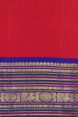 Collection of Arani Silk Pink Saree in a gallery layout