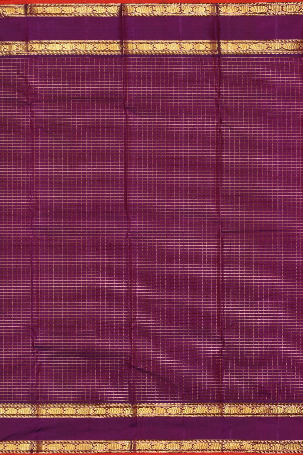 Collection of Arani Silk Magenta-Pink Saree in a gallery layout