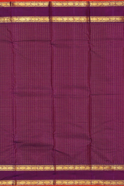 Collection of Arani Silk Magenta-Pink Saree in a gallery layout