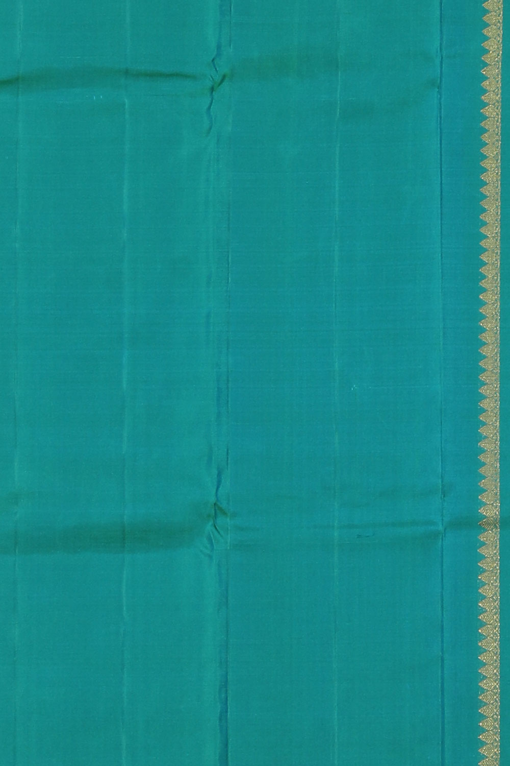 Collection of Arani Silk Sea Green Saree in a gallery layout