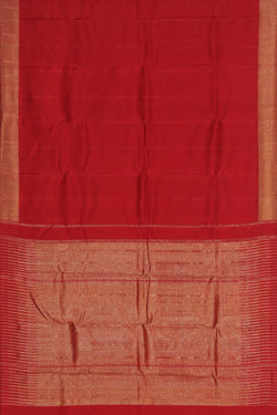 Collection of Arani Silk Red Saree in a gallery layout