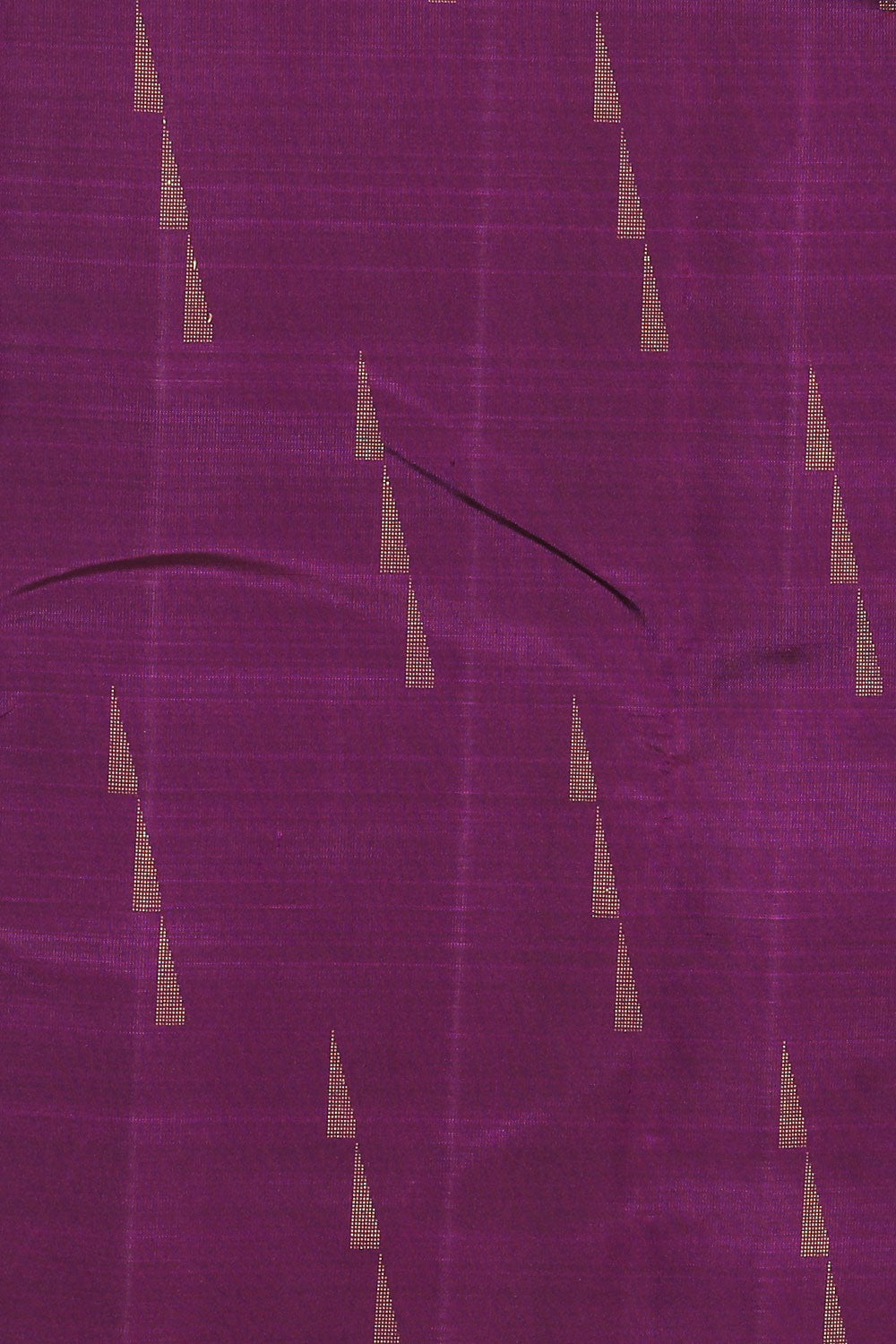 Image of Kanchipuram Silk Violet Saree