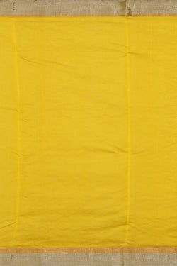 Collection of Chanderi Yellow Saree in a gallery layout