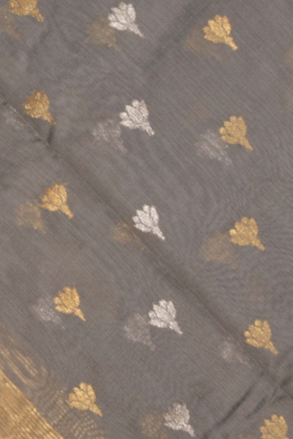 Image of Chanderi Grey Dupatta