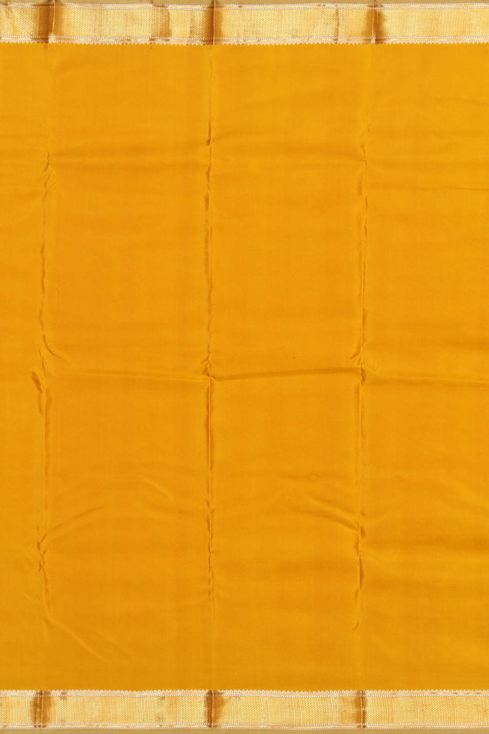 Simple Yet Elegant Silk Yellow Saree