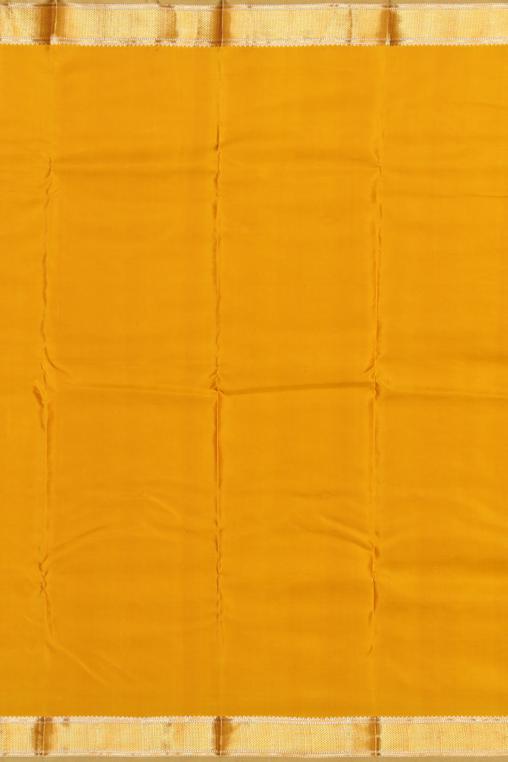 Image of Simple Yet Elegant Silk Yellow Saree