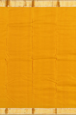 Image of Simple Yet Elegant Silk Yellow Saree