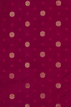 Image of Simple Yet Elegant Silk Plum-Pink Saree