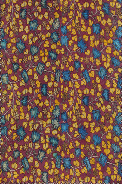 Image of Kalamkari Violet Dupatta