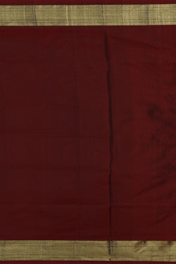 Collection of Pochampally Silk Ikat Red Saree in a gallery layout