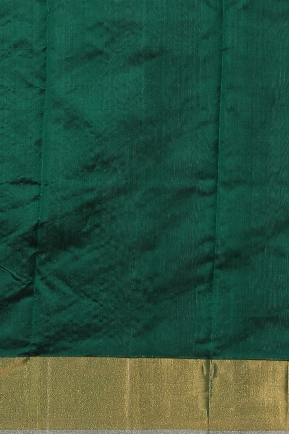 Collection of Chanderi Green Saree in a gallery layout