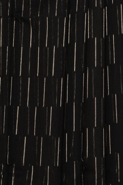 Collection of Chanderi Black Saree in a gallery layout