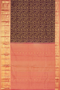 Image of Kanchipattu Violet Saree