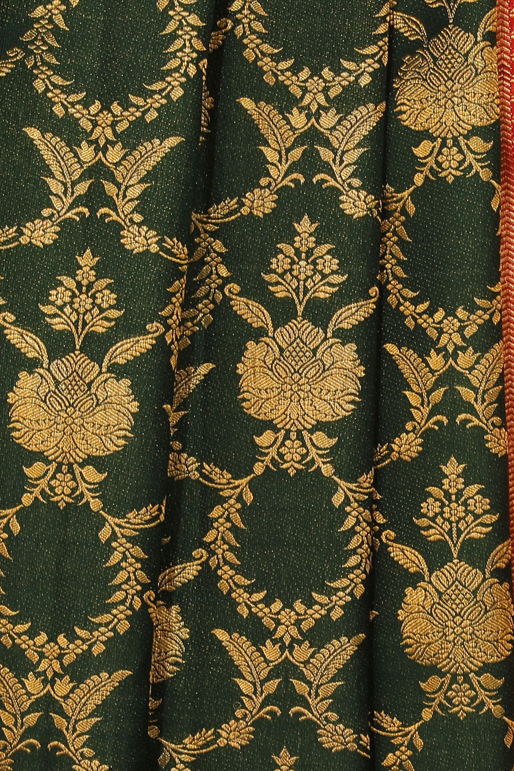 Kanchipattu Green Saree