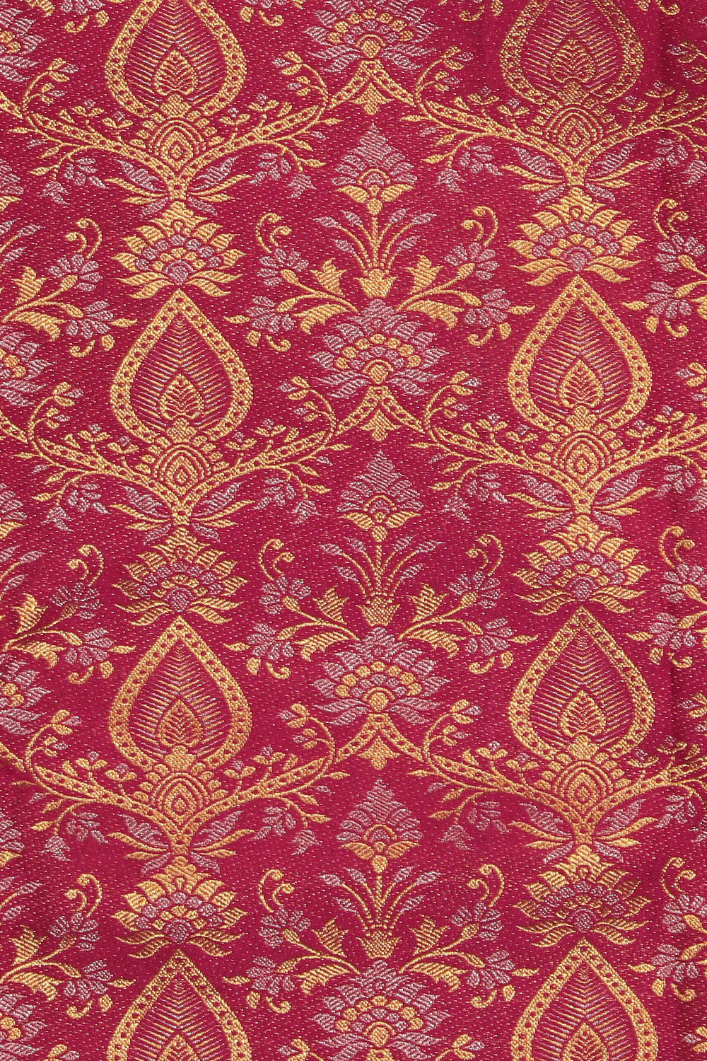 Image of Kanchipattu Brocade Violet Saree