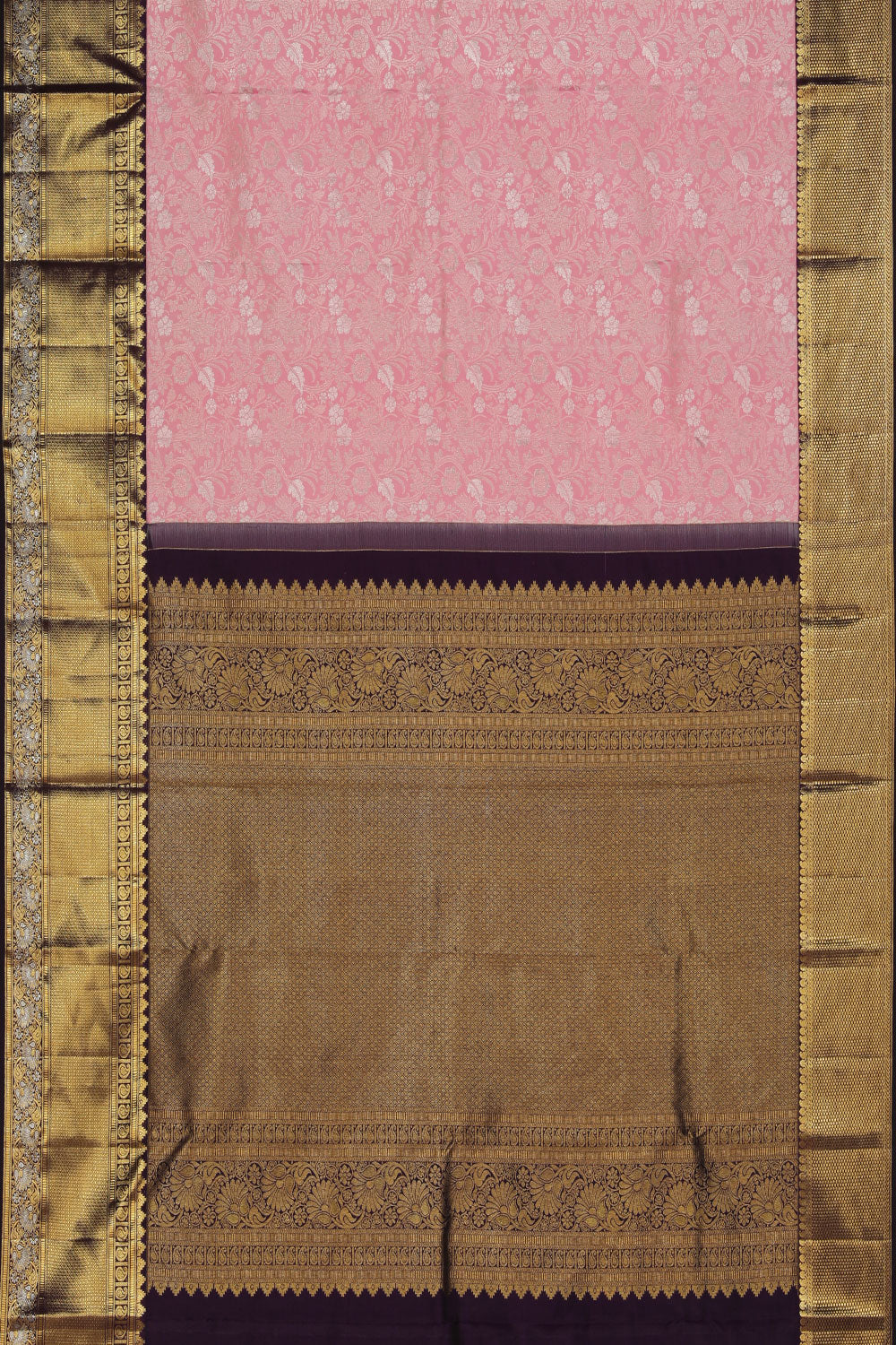 Kanchipattu Pink Saree