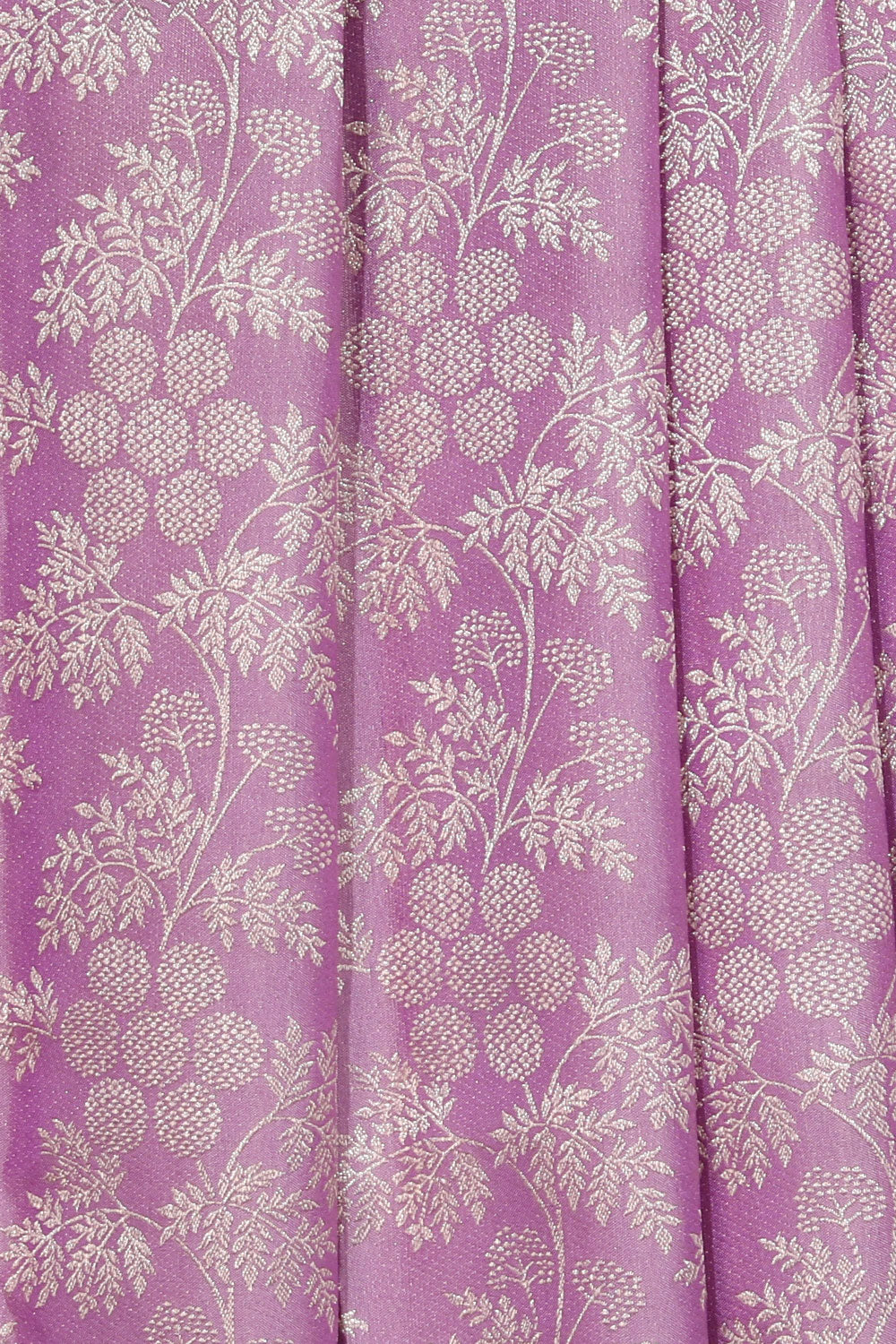 Kanchipattu Lavender-Pink Saree