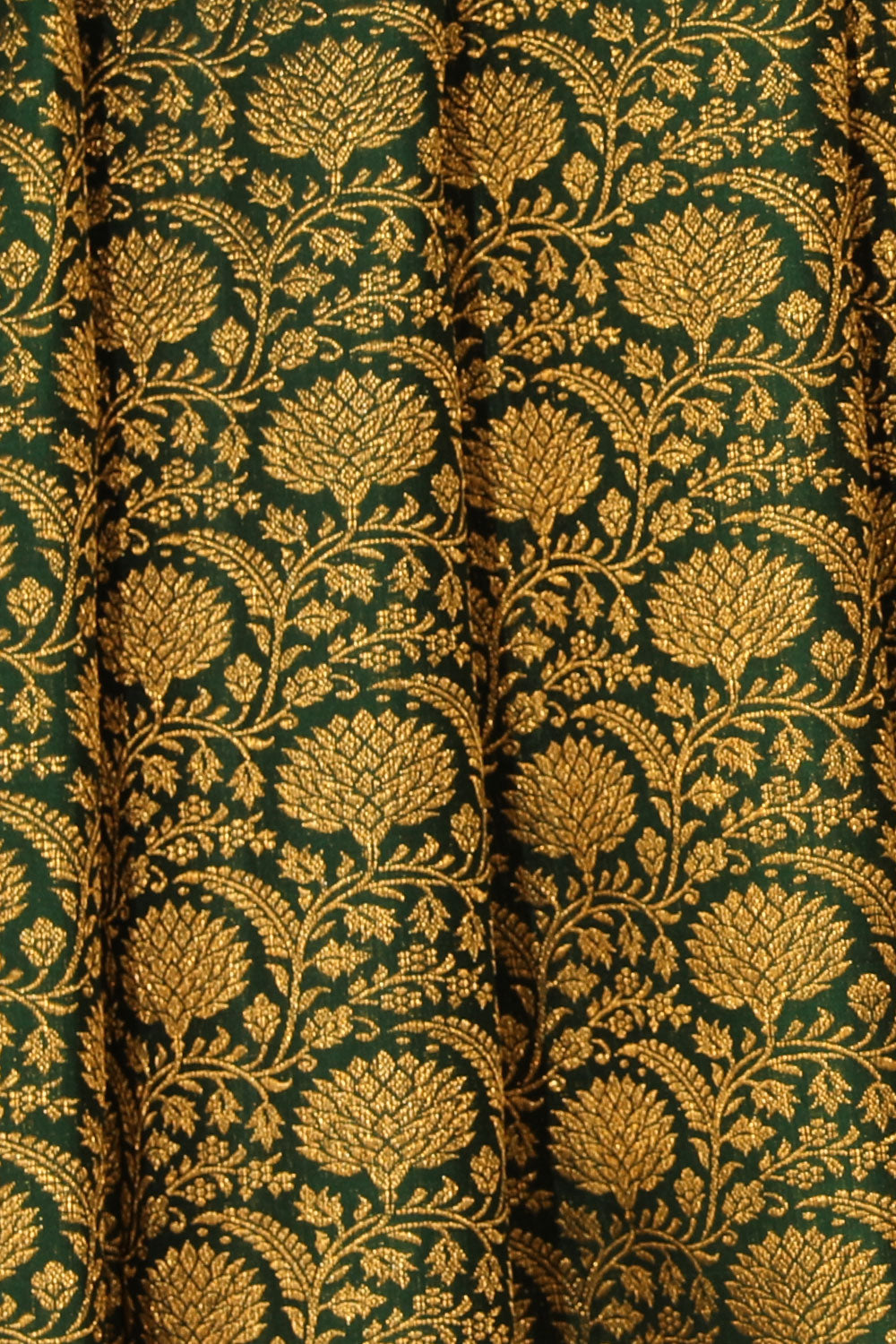 Kanchipattu Green Saree