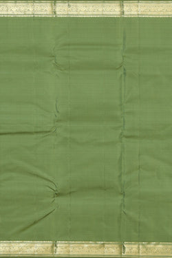 Image of Kanchi Silk Sage Green Saree