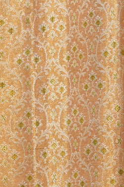 Image of Kanchipattu Brocade Gold Saree