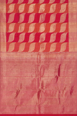 Image of Kanchipattu Fuchsia-Pink Saree